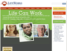 Tablet Screenshot of lifeworksnw.org